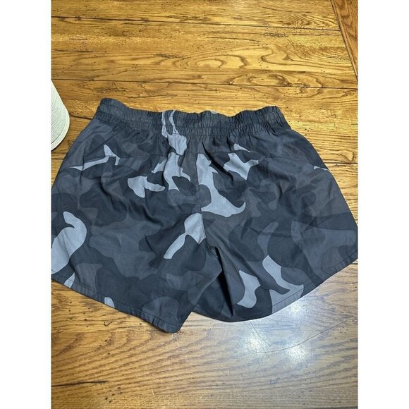 Athleta Shorts womens S Black Camo Racer Run Shortie Running Shorts Workout M1 - Picture 6 of 7